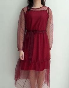 New Produk Ken-190 Dress Pesta Elegan Dress Formal Korean Look