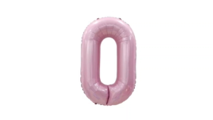 32inch Pink Foil Number Balloon Set 0-9 for Birthday Party Decorations and Event Needs