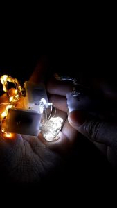 IsI 5 Pcs - Lampu Tumbler LED Kawat Mini Hiasan Balon PVC Bucket Bunga / Fairy Light DIY Gift Box