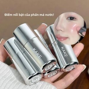 Phấn Má Dạng Lỏng 4 Màu Độ Bão Hòa Thấp Màu Hồng Dịu Nhẹ Kèm Cọ Bông Tự Nhiên Lâu Trôi Thoáng Khí Dưỡng Ẩm Cho Má
