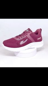 FIURI - NEW ERA - BRITNEY 33-43 MAROON - SEPATU SNEAKERS KANVAS WANITA - SEPATU BERTALI - SEPATU OLAHRAGA JOGGING SENAM PEREMPUAN - SEPATU SEKOLAH KERJA KULIAH - SEPATU CASUAL CEWEK TRENDY MURAH PROMO DISKON