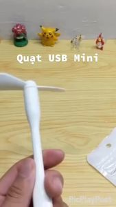 QUẠT USB 2 CÁNH LAPTOP quạt mini văn phòng quạt cắm máy vi tính quạt USB lap top quạt mát nơi làm việc hàng xịn giá rẻ quạt KUMORI STORE