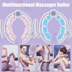 เพลาโฟมผ่อนคลายคลายกล้ามเนื้อลูกกลิ้งนวดขาใช้ห่วงสำหรับนวดเมื่อยล้าลูกกลิ้งเครื่องนวดเอนกประสงค์