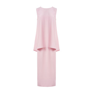 Summer Stylish Fake Two-Piece Acetate Dress