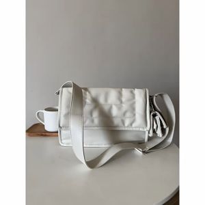 Japan and South Korea Soft Leather High Capacity Cloud Tote Bag Womens Advanced Class Commuting One Shoulder Crossbody Bag