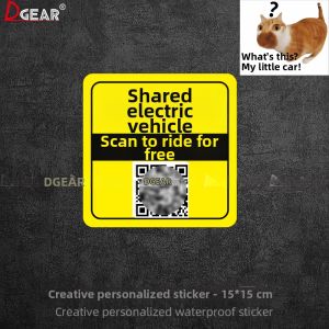 Humorous Creative Waterproof Sticker