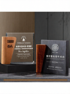 FENGHONGTAO | Creative Crystal Trophy Plaque
