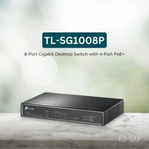 TP-Link TL-SG1008P 8-Port Gigabit Desktop Switch with 4-Port PoE | Network Switch Hub | 8 Port Gigabit Switch | PoE Switch