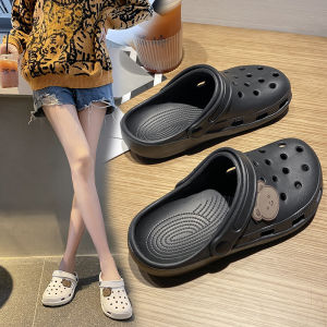 รองเท้าแตะลําลองพิมพ์ลายการ์ตูนน่ารักสําหรับผู้หญิงส้นแบนรองเท้าแตะในร่มกันลื่นที่สมบูรณ์แบบสําหรับการใช้งานประจําวันและปาร์ตี้สาว ๆ