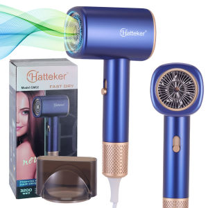Hatteker 3200W Portable Hair Dryer 3 Temperature Settings Home Use Hotel Salon Professional Electric Blow Dryer for Travel