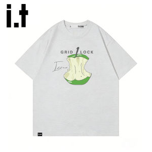 izzue | Áo Thun Cotton In Hình Thời Trang Dễ Thương Tay Ngắn