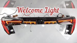 Toyota Innova (2016-2022) (B) 5pcs Tail Lamp Tail Light Rear Trunk Garnish Dynamic LED Daylight DRL Running Signal Brake Light Taillamp Taillight Taillamps Taillights 2016 2017 2018 2019 2020 2021 2022