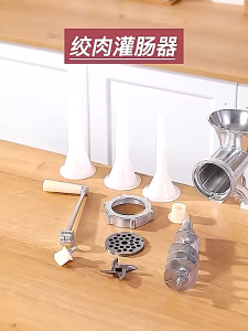 Máy Xay Thịt Bằng Tay Đế Kẹp Bàn SIze 10 Dụng Cụ Xay Thịt Cầm Tay Đa Năng Không Gỉ Nhỏ Gọn Tiện Lợi Máy Xay Thịt Bằng Tay Inox Có Kèm Đầu Nhồi Xúc Xích Cối 10 - 12