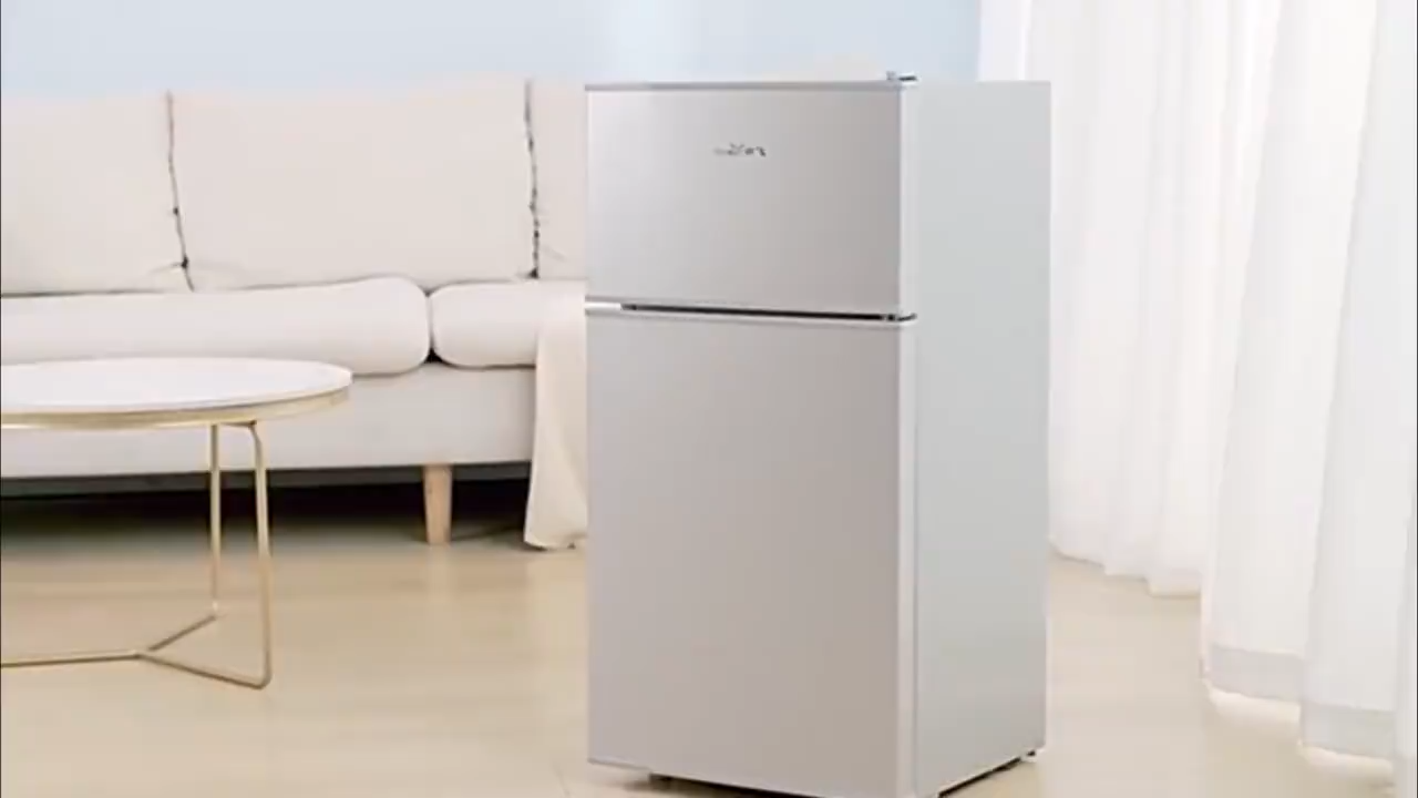 SG STOCK 145L Large Capacity Refrigerator With Freezer HD Inverter 2-Door Small Refrigerator Save Electricity