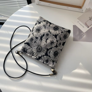 Túi Vuông Nhỏ Họa Tiết Hoa Dại Túi Đeo Chéo Di Động Cho Nữ Túi Đeo Vai Thường Ngày Túi Đựng Điện Thoại Di Động Túi Đeo Vai Kiểu Rừng