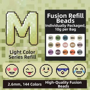 DUOKA | DIY High Quality M Color Series Bean Crafts 2.6mm