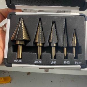 Mũi khoan tháp + 1 lấy dấu Nhật đa tầng nón bước tháp dễ sử dụng tiện lợi