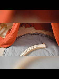 Baby Grip Toy Wooden Triangle Fitness Stand Newborn Sports Fitness Stand Baby Wooden Toy