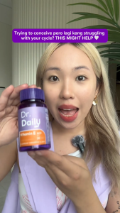 Dr. Daily Natural Vitamin E | d-alpha tocopherol | Reproductive Health TTC Support Skin