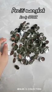 Peniti mangkok 1.5cm 2cm 2.5cm 2.8cm / lusin /Peniti Bros 12pcs