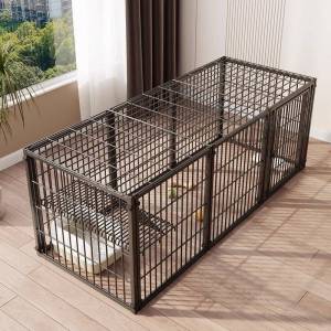 Large Indoor Cat Cage Cat Litter Integrated