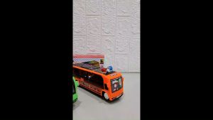 Mainan Anak Bus Basuri Telolet Baterai Lampu & Musik 368B-6