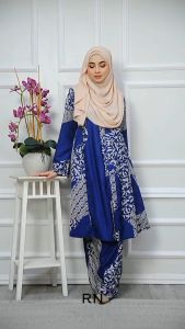 KEBARUNG RIAU TIJANI 17 - baju riau muslimah cutting loose IRONLESS (nursing)