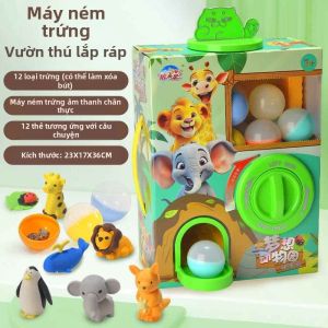 BONINGYU | Đồ Chơi Giả Vờ Học Tập Khu Vui Chơi Động Vật Gashapon