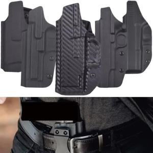 Tactical Inside Waistband Concealed Carry Holsters Fit G17 19 22 26 31 43 43X Belt Clip Right Hand Pouch
