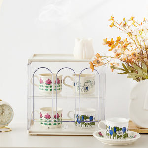 Acrylic Cup Storage Display Stand