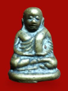 รูปหล่อหลวงพ่อเงิน"ปืนแตก" วัดบางคลานใต้ รุ่นแรก ปี 2522