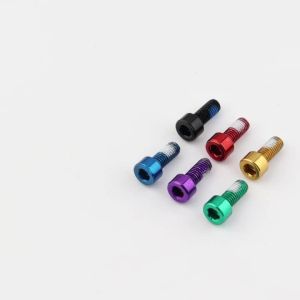 MUQZI | MUQZI 6Pcs Water Bottle Cage Bolt M5 X 12mm Bike Bottle Cage Holder Screws for Mountain MTB Road Bicycle