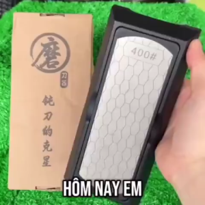 á mài dao kim cướng 2 mặt DMD hàng nội địa Trung xuất Nhật #400 #1000 -Kèm đế mài dao