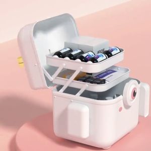 Family Multi-Layer large capacity portable medicine storage box Medicine storage box family multifunctional first aid medicine box first aid kit organizer box medicine cabinet