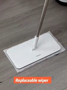 Mop Ecoco ไม้ถูพื้นแบบทิ้งในครัวเรือน ไม่ต้องซัก แห้ง และเปียก ไม้ถูพื้นขี้เกียจ ปัดฝุ่น ไม้ถูพื้นแบบคู่