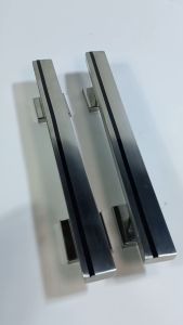 paket untuk pintu depan model daun pintu 2 kupu tarung isi 4buah gagang dan 1set lock body kunci pilihan panjang handle 33cm 45cm dan 60cm bahan stainless