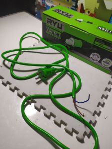 Kable Power Asli Mesin Gerinda 4 i" Ryu RSG100-3 Kabel RSG 100-3 Ori