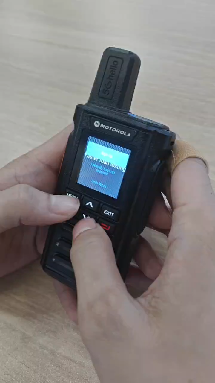 MOTOROLA T99 Walkie Talkie zello POC Radio long range 5000KM0 5G sim car 5000mAh Battery
