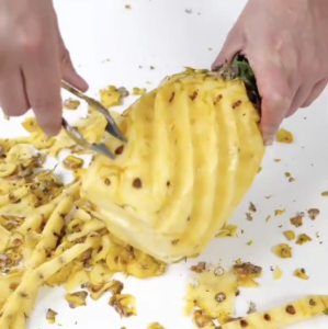 BG ALAT PENCAPIT MATA NANAS STAINLESS STELL/KUPAS KULIT NANAS HINGGA BERSIH