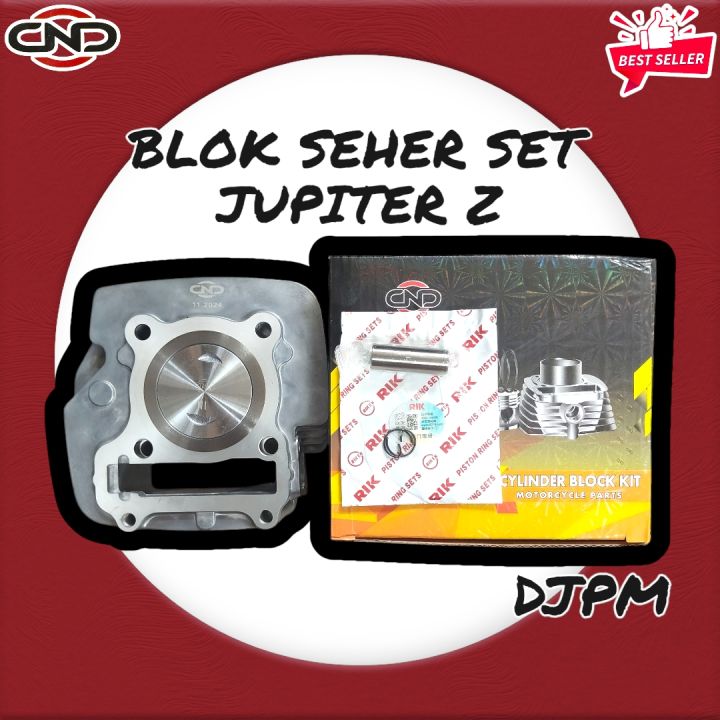 Blok Block Seher Silinder Komplit Set Piston Yamaha Jupiter Z