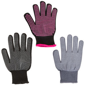 Professional Heat Resistant Gloves for Hair Cutting and Styling Anti Slip Salon Hair Tools