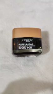 Loreal Paris Pure Sugar Scrub For Face & Lips Resurface and Energize Kona Coffee Facial Gentle Exfoliating Scrub Removes Dirt Oil & Impurities Resulting in Baby Smooth Smooth and Healthy Glowing Radiant Skin 48g