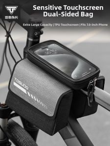 TOSUOD | Cycling Storage Bag Front Frame