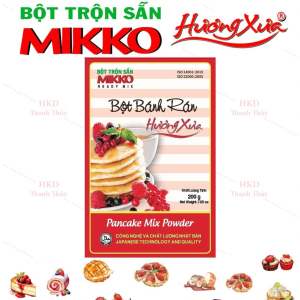 Bột bánh Pancake 200gr - Mikko Hương Xưa