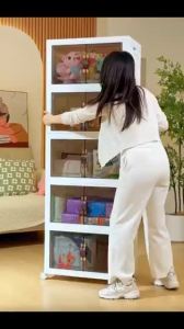 กล่องเก็บของพับได้ กล่องอเนกประสงค์  ชั้น วางซ้อนได้สูง กล่องเก็บของมีล้อ พลาสติกหนา กล่องใส่เสื้อผ้า ช่วยให้การวางของมีระเบียบมากขึ้น