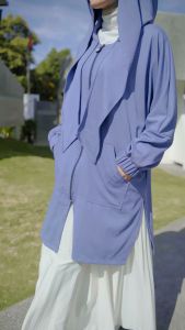 Hijacket Maryam - Jaket Syari Wudhu-Friendly Hijab Premium | Elegan Nyaman Serbaguna Muslimah Modern