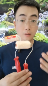 Con lăn sơn cọ lăn sơn mini Việt Mỹ 6 cm - Sợi mịn thấm sơn tốt lăn đều màu.