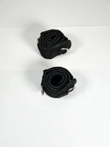 1Pair Heavy-Duty Ankle Straps Adjustable Cable Cuffs for Glutes Workout Leg Kickback Gym Fitness