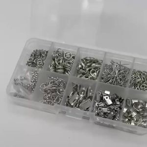 900pcs 5 Colors Jewelry Making Starter Kit Earrings Necklace Findings DIY Beads Plier Tools Set Jewelry Repair Tool Set Jewelry
