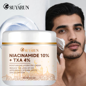 SUYARUN Niacinamide Face Cream - Anti-Aging Hydrating Fade Wrinkles & Brighten Skin | Oil-Free Fast Absorbing Moisturizer.